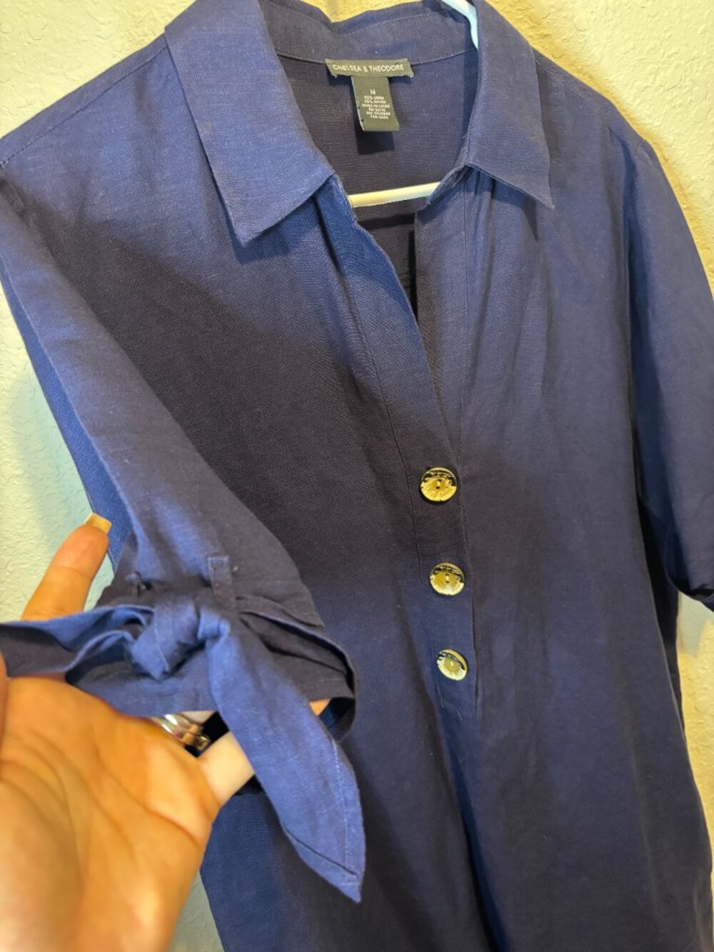 Chelsea & Theodore Shirt Dress - Casual Style - Collared / Button Down